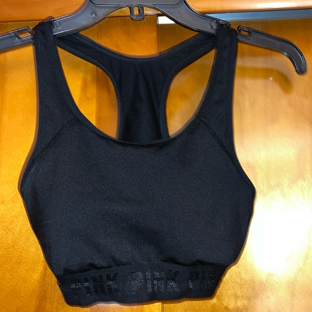 Victoria Secret PINK Black Sports Bra